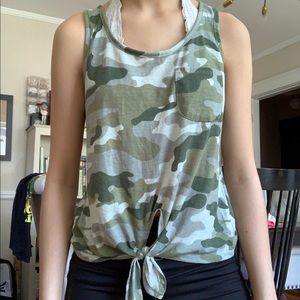 Camo Tank Top